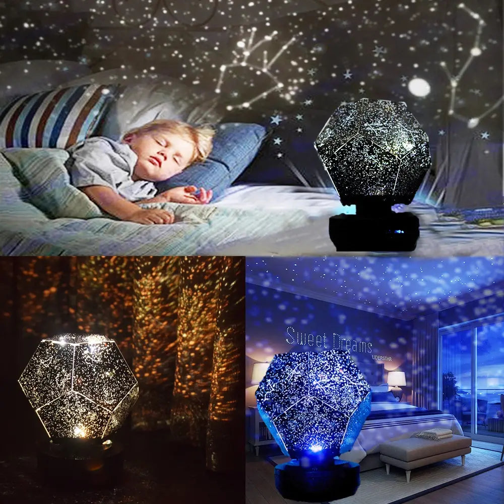 Bluetooth Speaker Star Light Projector Starry LED Galaxy Lamp - Shakefav.com