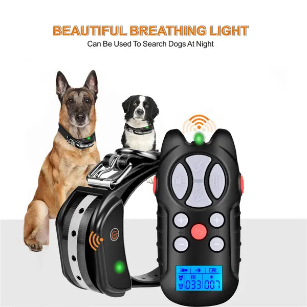 Dog Training Electric Collar with Remote Control 3 Training Modes Lilac Milo