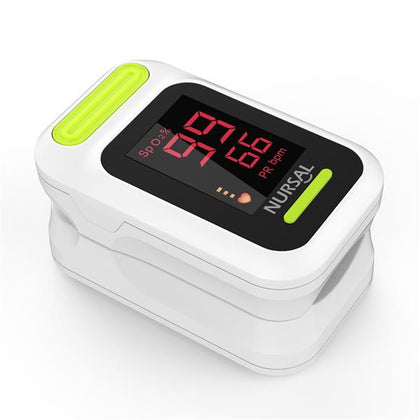 Nursal Fingertip Pulse Oximeter Blood Oxygen Saturation Monitor