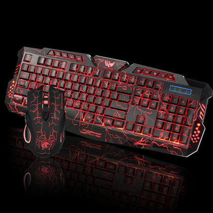 Ensemble clavier et souris de jeu Thunder Fire 2.4G par Ninja Dragons