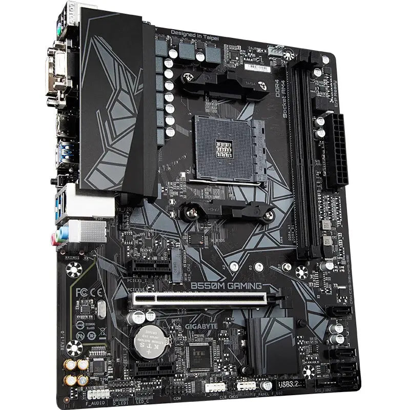 Gigabyte B550M GAMING Motherboard AMD B550/Socket AM4 Lilac Milo