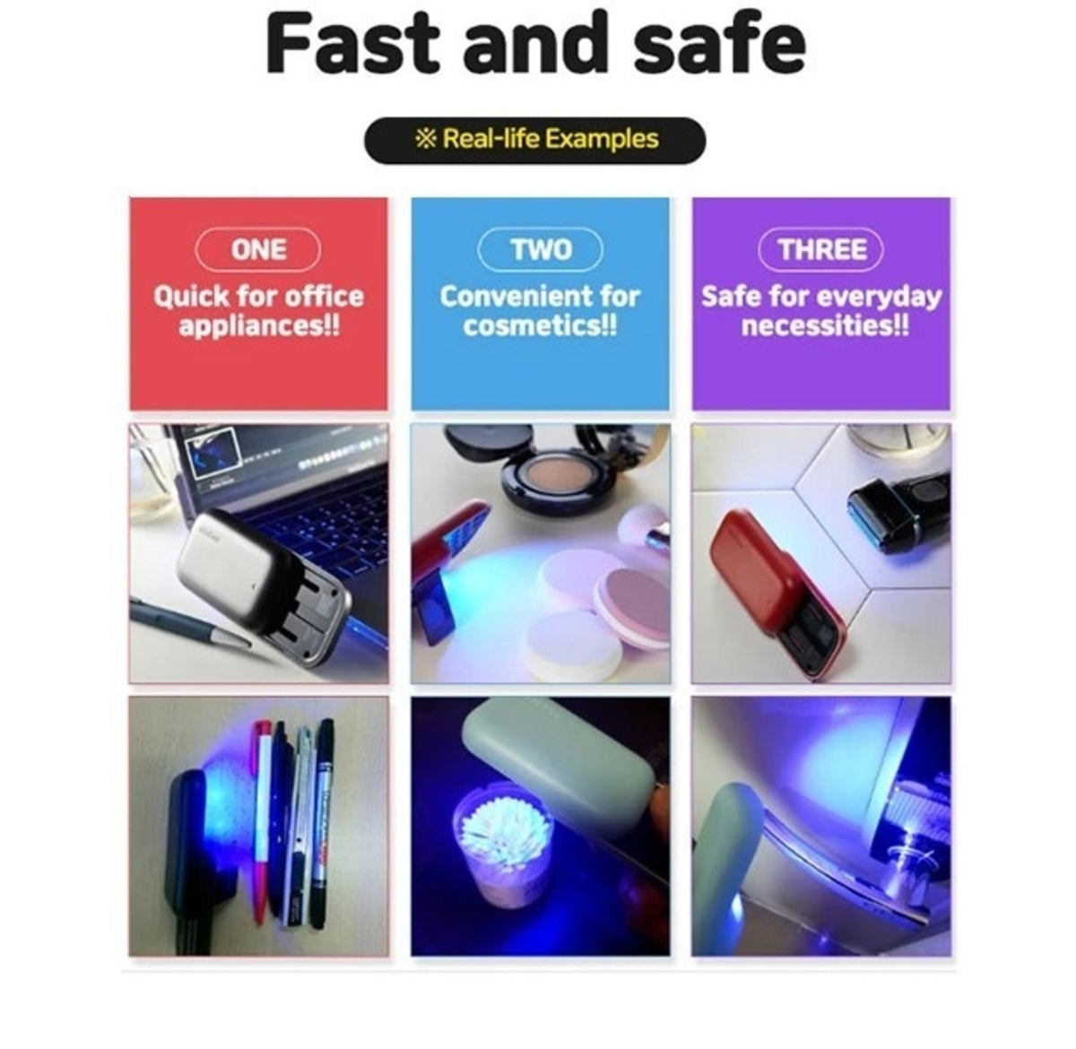 Handheld Portable UV Light Sanitizer