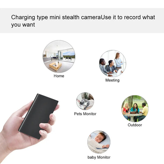 Power Bank Camera 1080P HD Infrared Night Vision Recorder - Shakefav.com