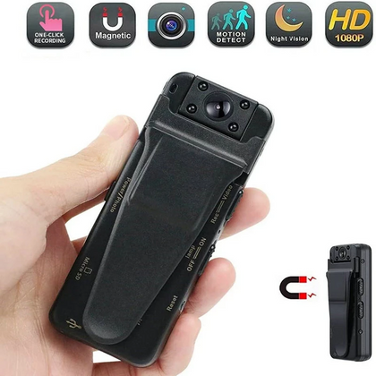 Wearable Mini Pen Police Camera Security IR Night Vision Body Camera