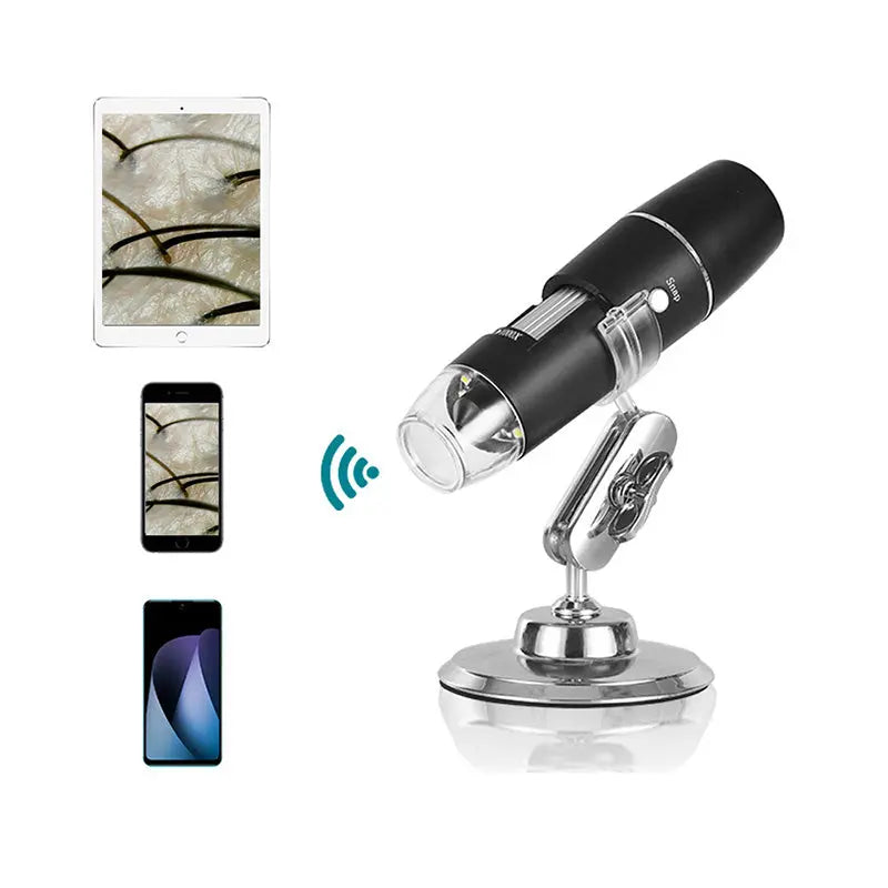 WiFi Handheld Digital Microscope iOS & Android Compatible Lilac Milo