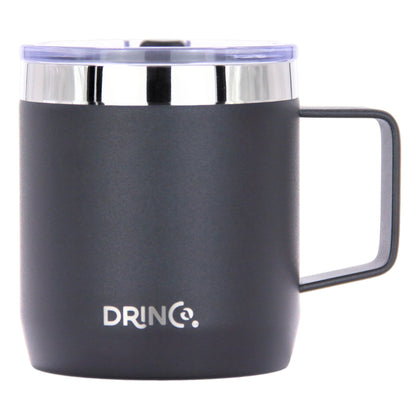 DRINCO® Tasse à café de 14 oz Tasse de camping isolée sous vide à double paroi