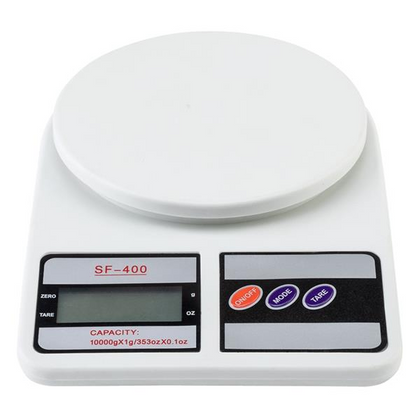 Balance numérique LCD de cuisine 10KG / 1g avec batterie