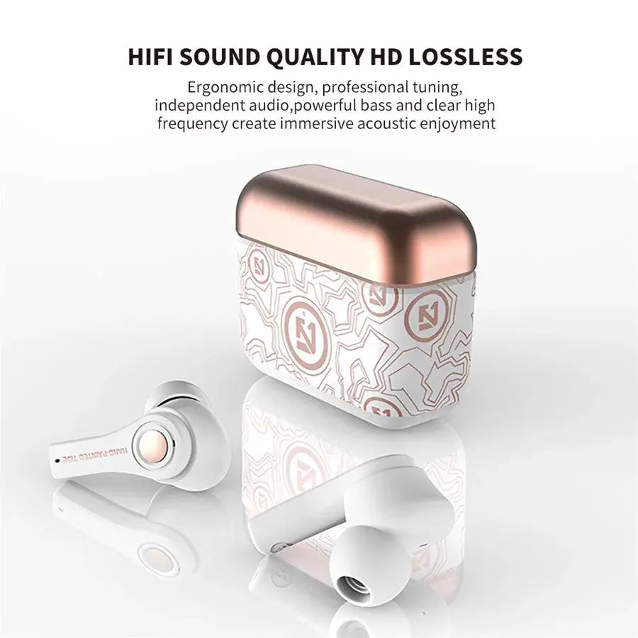 TWS Wireless Bluetooth 5.0 Earphone With Charging Box for Iphone Teal Simba