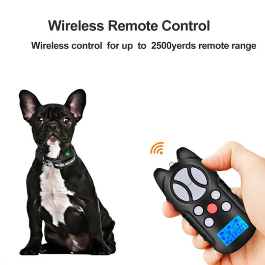 Dog Training Electric Collar with Remote Control 3 Training Modes Lilac Milo