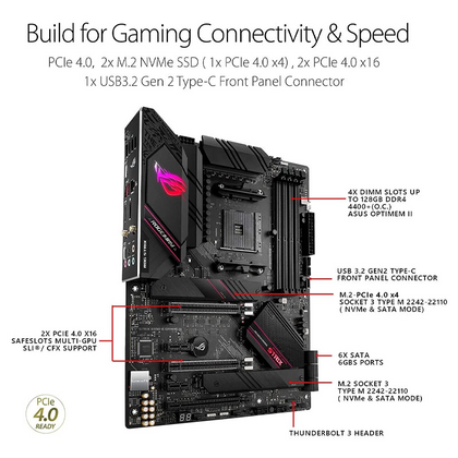 اللوحة الأم ASUS ROG STRIX B550-E GAMING AMD Ryzen 3rd DDR4