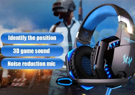 Ninja Dragon G9300 LED Gaming Headset with Microphone - Shakefav.com