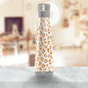 Copper Leopard Print Water Bottle