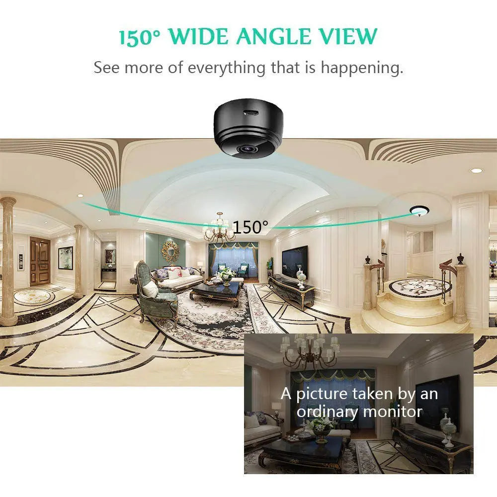 A9 WIFI Mini Camera Home Secrety HD 1080P - Shakefav.com