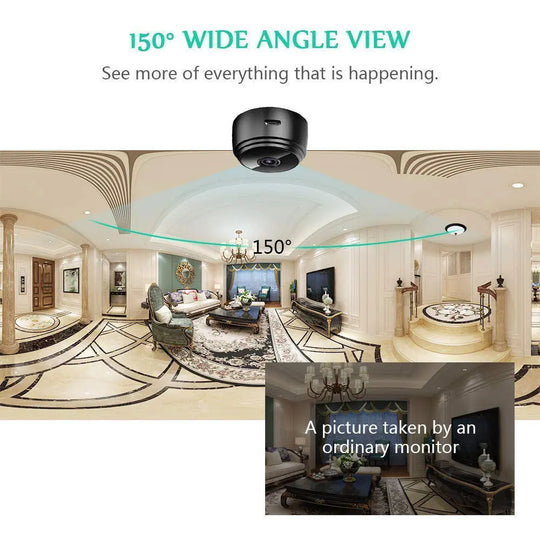 A9 WIFI Mini Camera Home Secrety HD 1080P - Shakefav.com