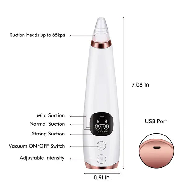 Facial microcry stalline blackhead skin beauty instrument - Shakefav.com