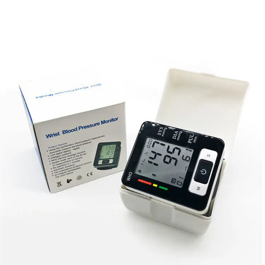 Cuff Wrist Sphygmomanometer Blood Presure Monitor - Shakefav.com