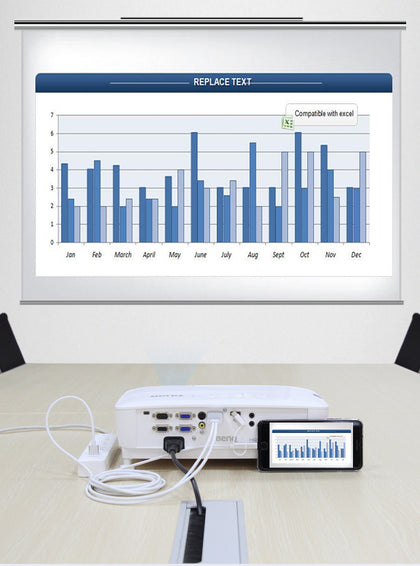 كابل HDMI لتليفزيون أبل المحمول آيفون أندرويد