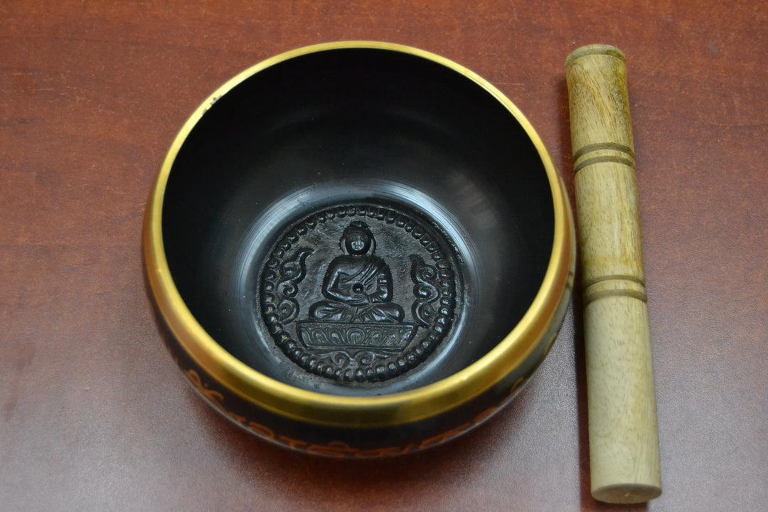 Handmade Nepal Tibetan Buddhist Brass Singing Bowl - Shakefav.com