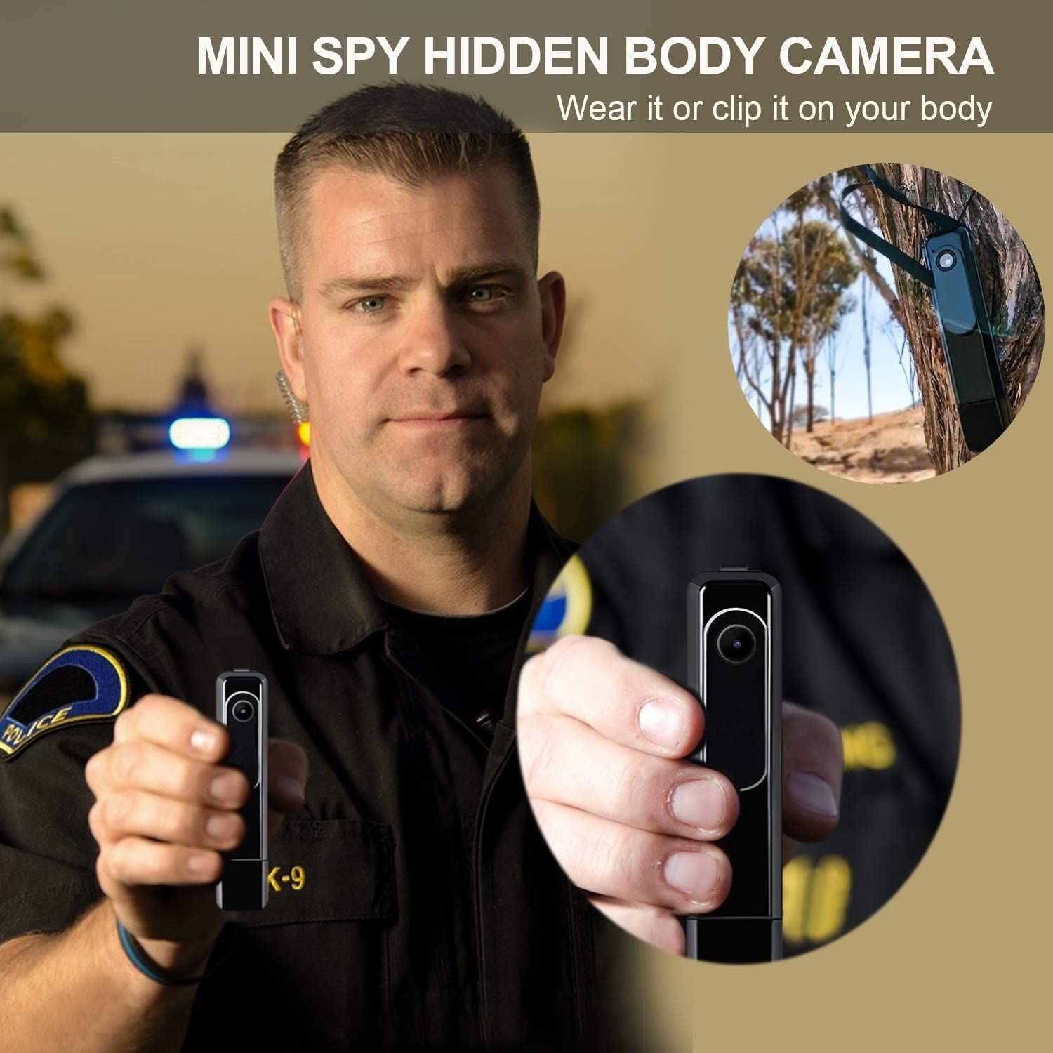 Body Camera HD 1080P Wearable Mini Hidden Spy Pen Cop Pocket Pen Cam
