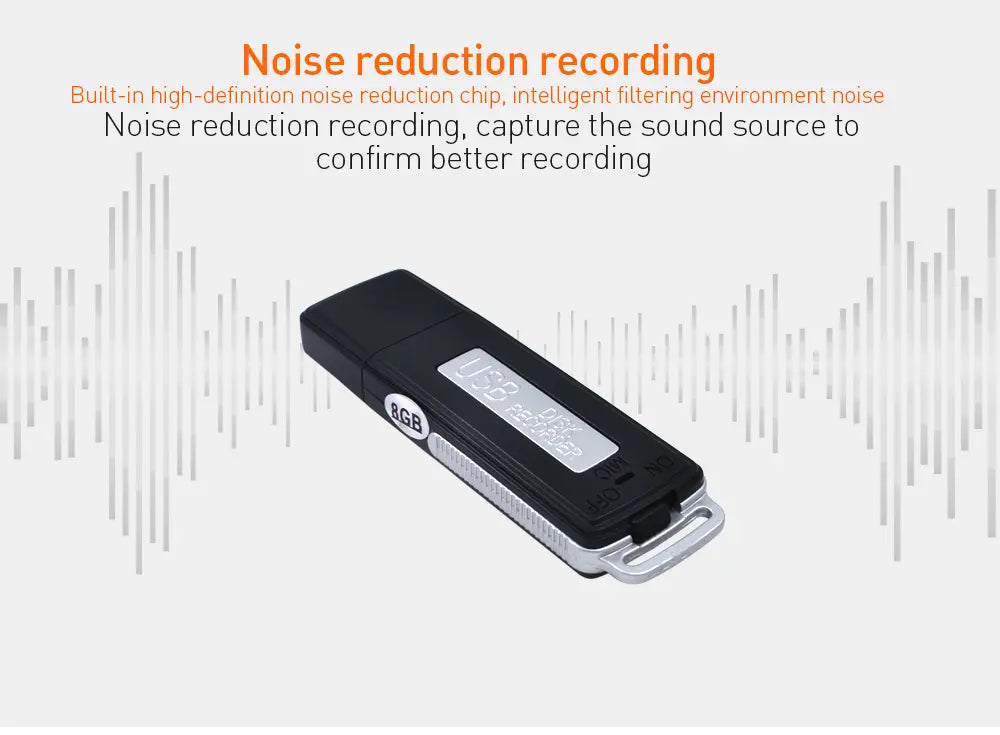 OTG USB Mini Digital Voice Recorder Audio Spy USB Recorder - Shakefav.com