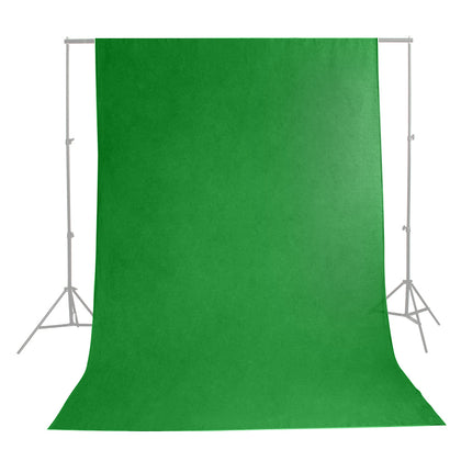 خلفية استوديو تصوير فوتوغرافي مقاس 1.6*3 متر، أقمشة غير منسوجة خضراء 