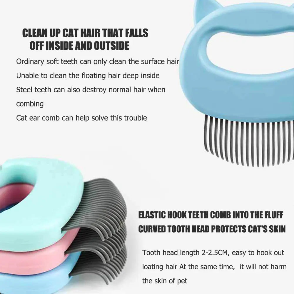 Pet Massage Brush Pet Grooming Massage Tool To Remove Loose Hairs - Shakefav.com