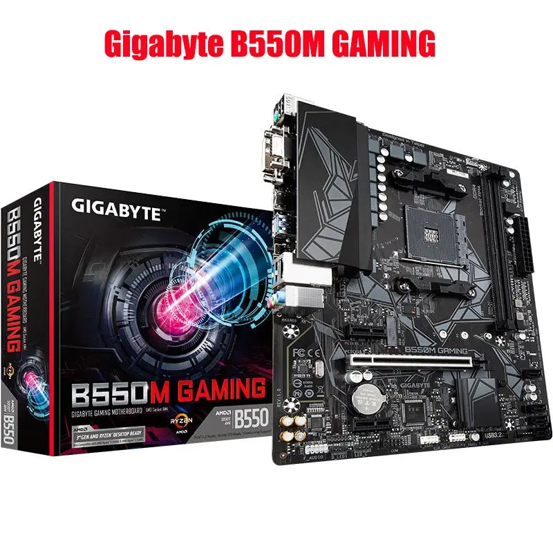 Gigabyte B550M GAMING Motherboard AMD B550/Socket AM4 Lilac Milo