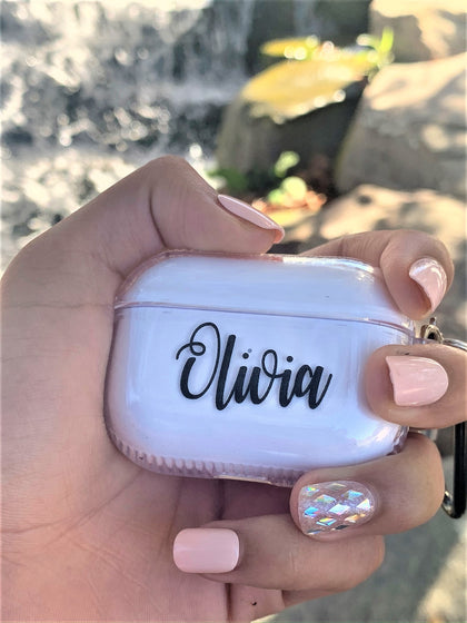 Personalized Transparent Airpods Pro Case