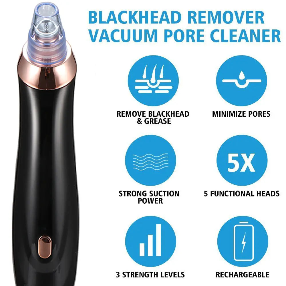 Electric Acne Blackhead Remover Skin Vacuum - Shakefav.com