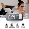 LED Digital Smart Alarm Clock Projector with FM Radio