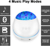 Portable Ocean Wave Projector Night Light Bluetooth Music Player