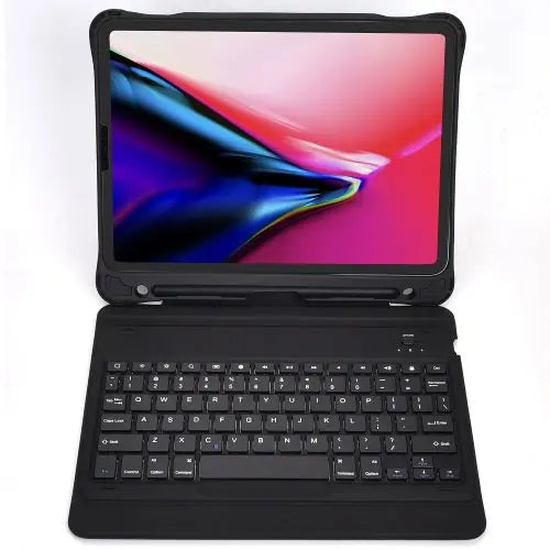 Bluetooth Keyboard with Full Protection Case for Apple iPad Pro Teal Simba