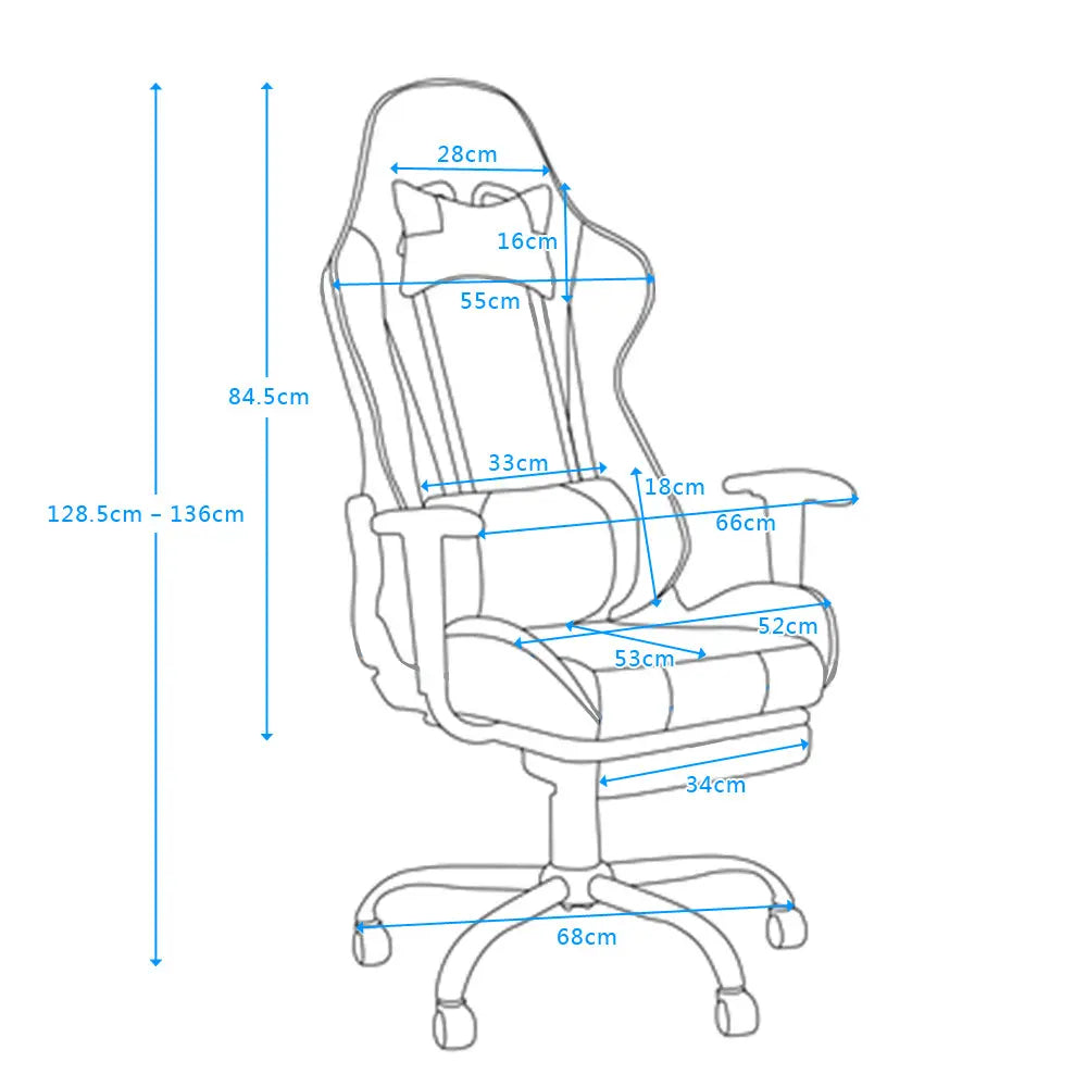 Swivel Chair Gaming Chair Computer Chair for Home - Shakefav.com