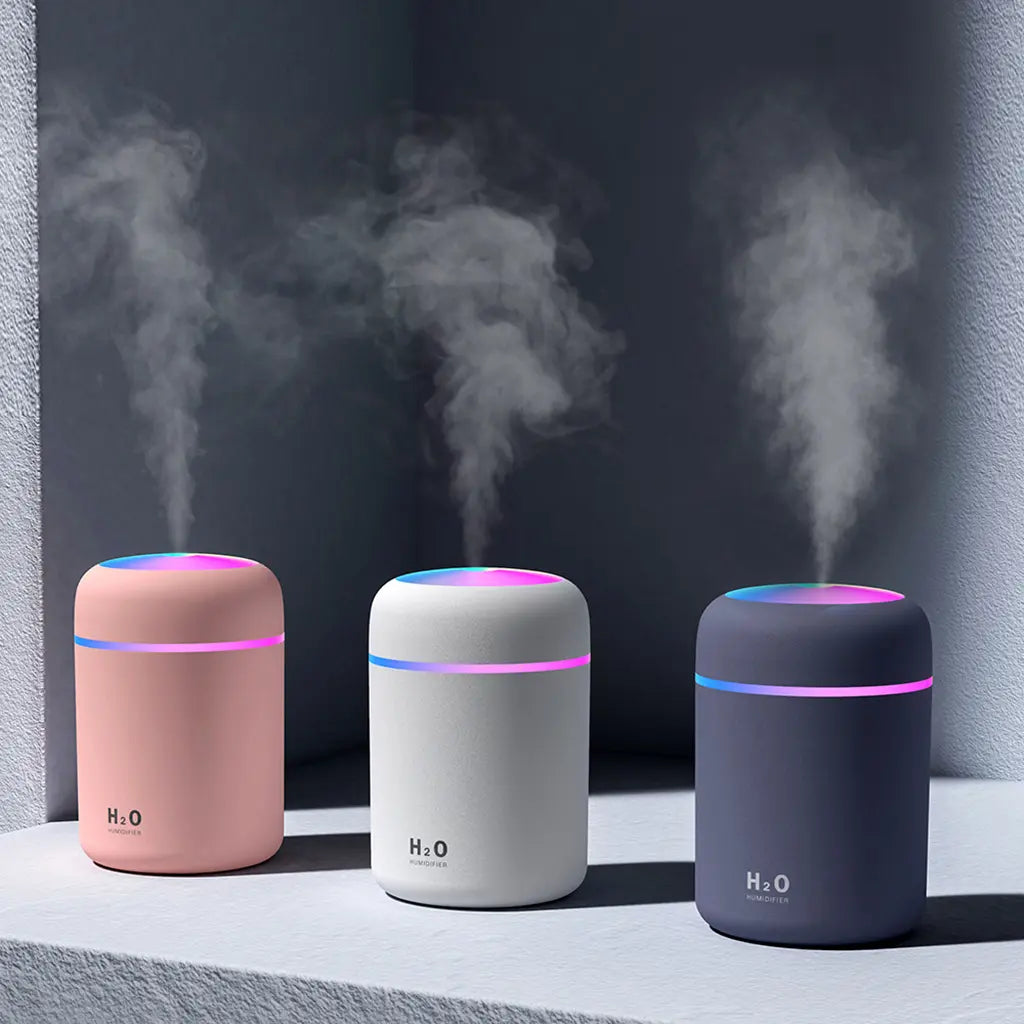 Portable Air Humidifier Aroma Essential Oil Diffuser for Car Home - Shakefav.com