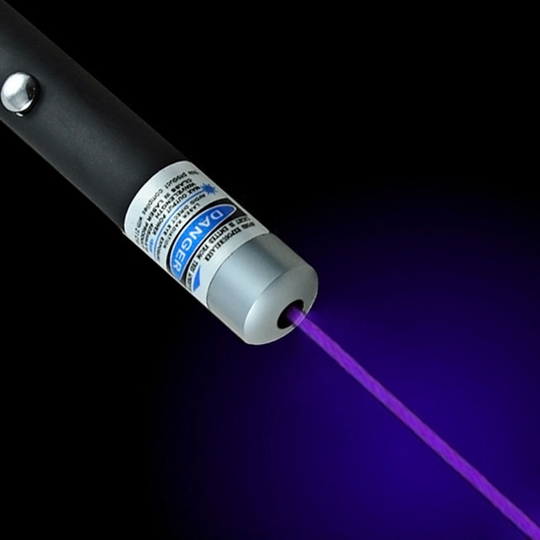 Purple Blue Beam Light Visible 5mW 405nm Laser Pointer Laser Pen Lilac Milo