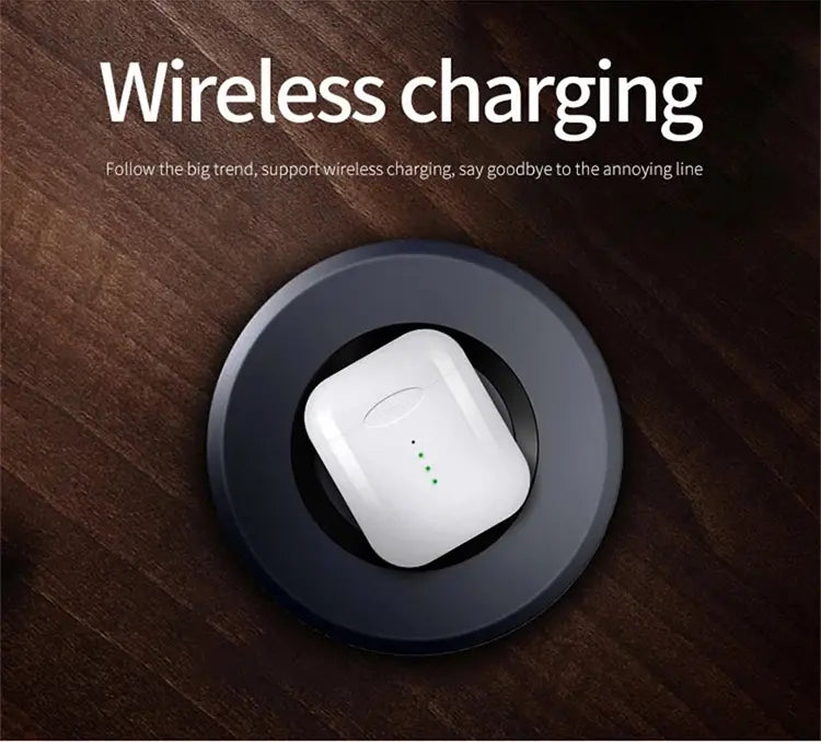 Wireless charging Bluetooth i10 TWS for Iphone12 Huawei Xiaomi Teal Simba