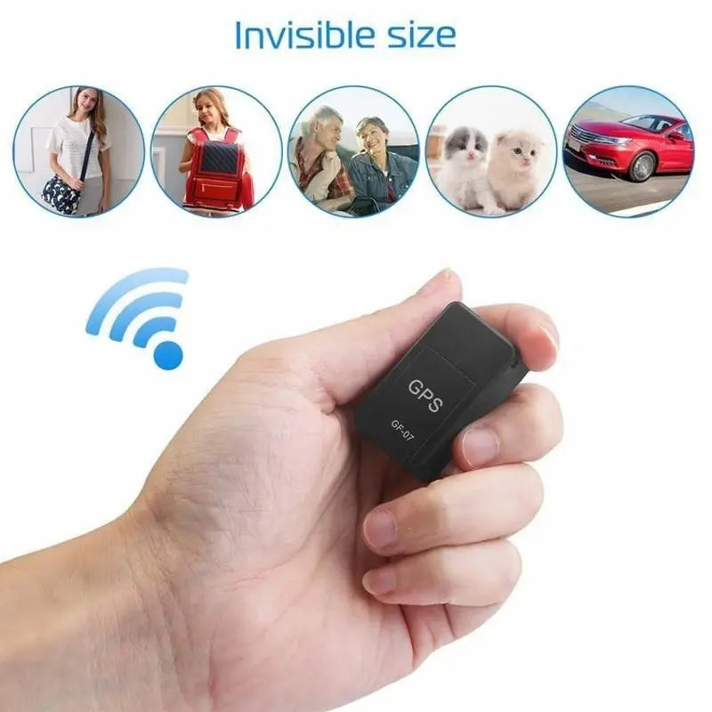 Magnetic Mini Car Tracker GPS Real Time Tracking Locator Lilac Milo