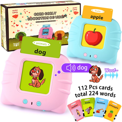 Childhood Early Intelligent Education Talking Flash Cards Toy