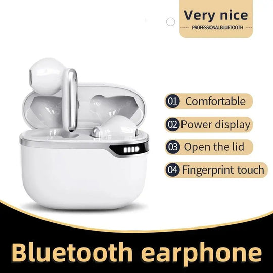 High Quality New Wireless Earphones Bluetooth V5.2 TWS Earbuds Lilac Milo