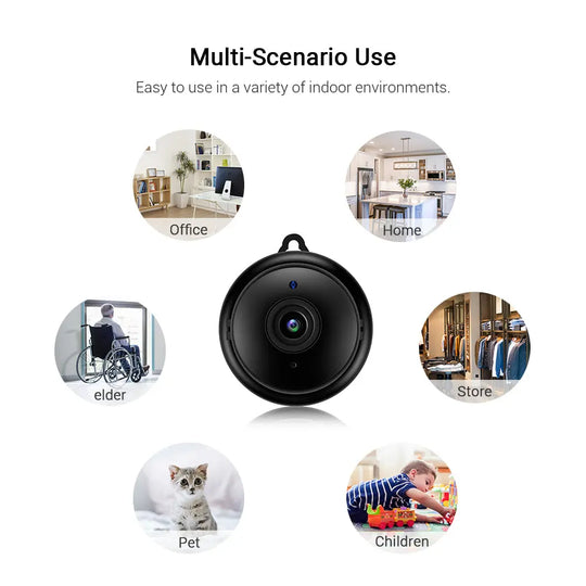 Wifi camera with stand & Memory card - Shakefav.com