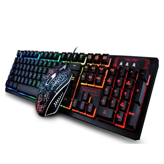 Ninja Dragons Z4 104 Keys LED Flame Gaming Keyboard with 2000 DPI Yellow Pandora