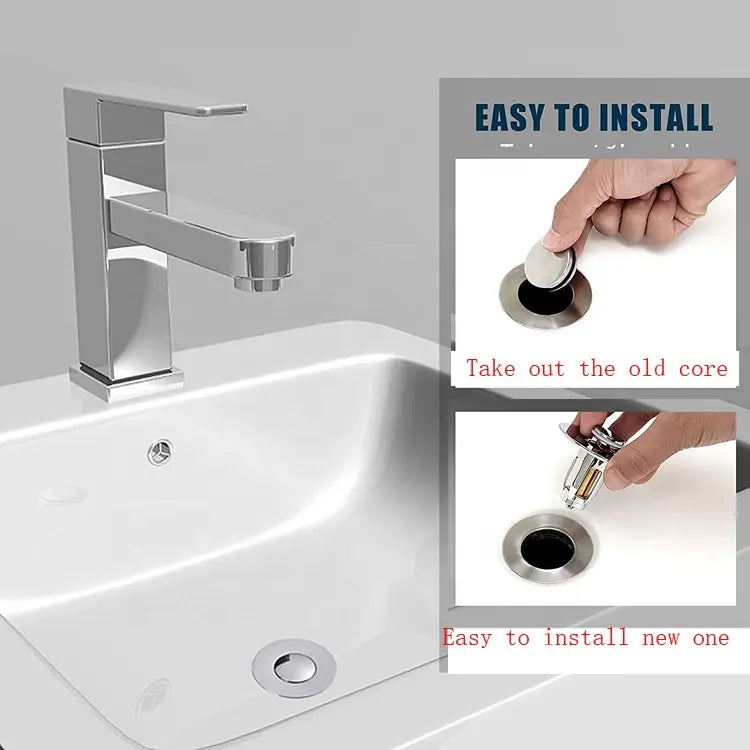 UNIVERSAL WASH BASIN BOUNCE DRAIN FILTER - Shakefav.com