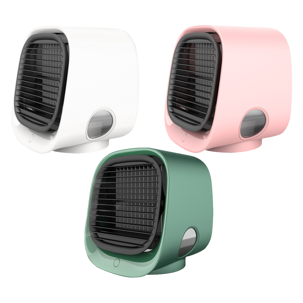 Portable USB Air Cooler Fan Mini Desktop Air Conditioner