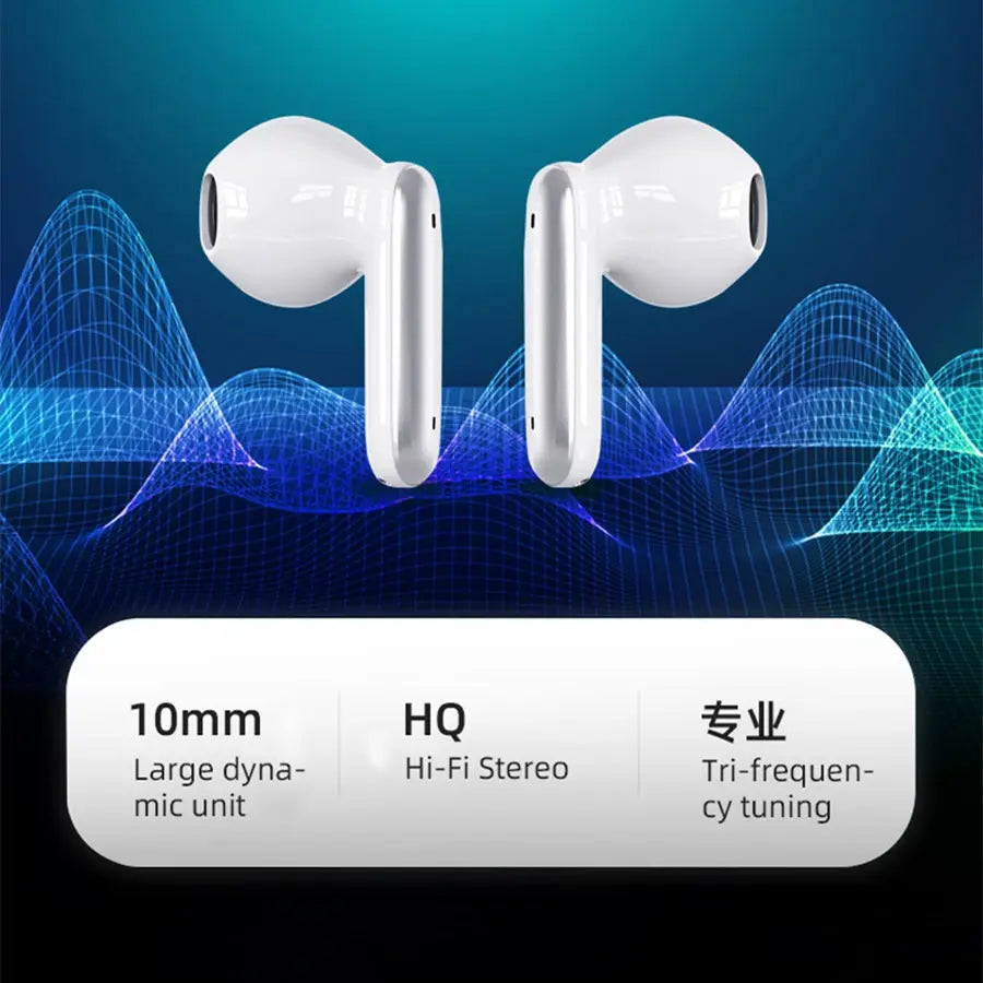 High Quality New Wireless Earphones Bluetooth V5.2 TWS Earbuds Lilac Milo