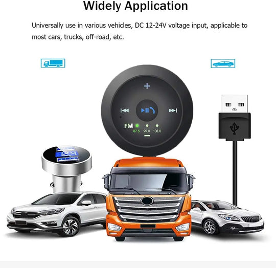 Car USB FM Transmitter Bluetooth FM Receiver - Shakefav.com