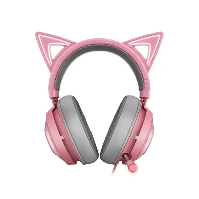 Gaming Headset Headphone with Microphone Lilac Milo