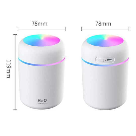 Portable Air Humidifier Aroma Essential Oil Diffuser for Car Home - Shakefav.com