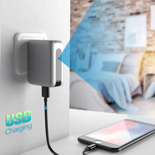 4K Wireless WiFi Camera USB Universal Travel Charger Security Camera - Shakefav.com