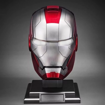 Casque Iron Man Casque électrique Iron Man à télécommande et commande vocale