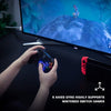 Wired PC Game Controller with LED Backlight with Dual-Vibration Turbo